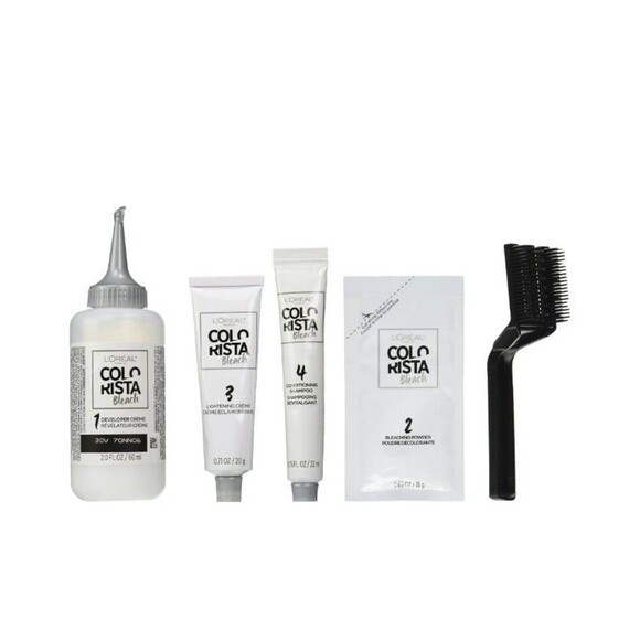 L'Oréal Colorista Bleach Highlights and HASK Keratin Smooth - Picture 2 of 5